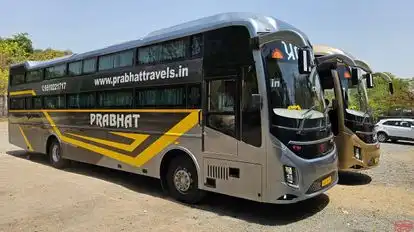 Prabhat travels Bus-Side Image