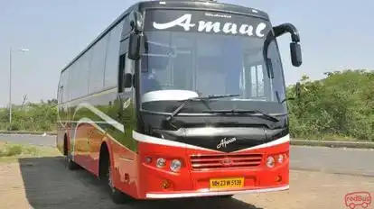 Mahalaxmi Travels Jalna Bus-Front Image