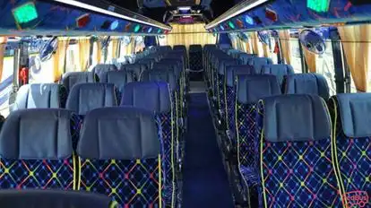 City Land Travels Bus-Seats layout Image