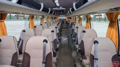 City Land Travels Bus-Seats layout Image