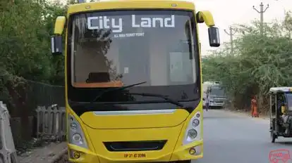 City Land Travels Bus-Front Image