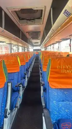 City  Land  Travels Bus-Seats layout Image