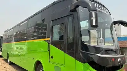 City Land Travels Bus-Side Image