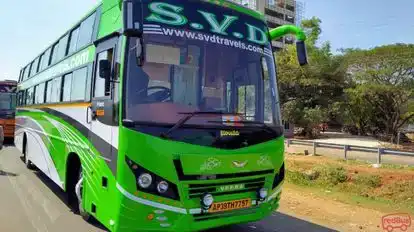 SVD Travels Bus-Front Image