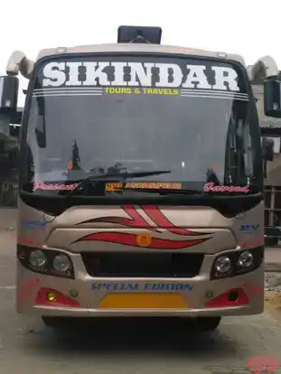 Sikandar Travels Bus-Front Image