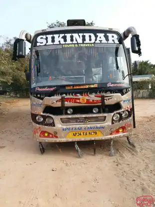 Sikandar Travels Bus-Front Image