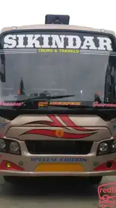 Sikandar Travels Bus-Front Image