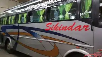 Sikandar Travels Bus-Side Image