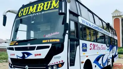 Cumbum Travels Vaigai Bus-Front Image