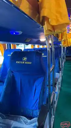 Rayan Travels Bus-Seats layout Image