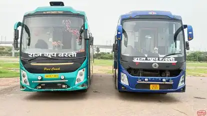 Raj Travels Basti and Transport Bus-Front Image