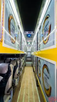 Raj Travels Basti and Transport Bus-Seats layout Image
