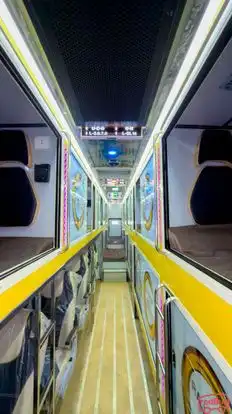 Raj Travels Basti and Transport Bus-Seats layout Image