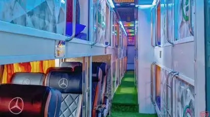 Raj Travels Basti and Transport Bus-Seats layout Image