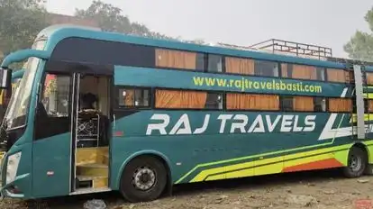 Raj Travels Basti and Transport Bus-Side Image