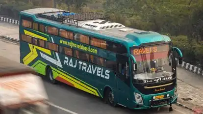 Raj Travels Basti and Transport Bus-Side Image