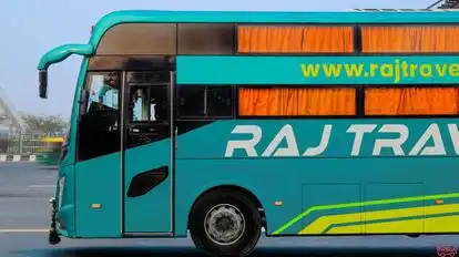 Raj Travels Basti and Transport Bus-Side Image