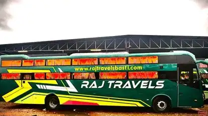 Raj Travels Basti and Transport Bus-Side Image
