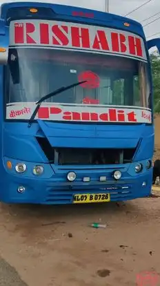 Pandit Travels Bus-Front Image