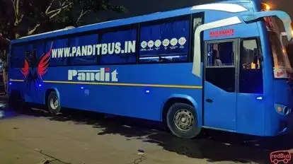 Pandit Travels Bus-Side Image