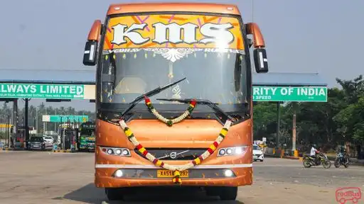 KMS Travels Bus-Front Image