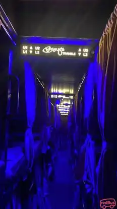 Boys Travels Bus-Seats layout Image