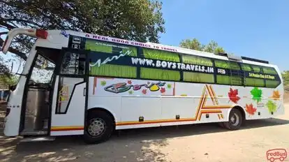 Boys Travels Bus-Side Image