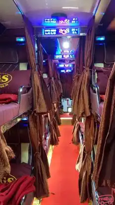 SGS Travels Bus-Seats layout Image