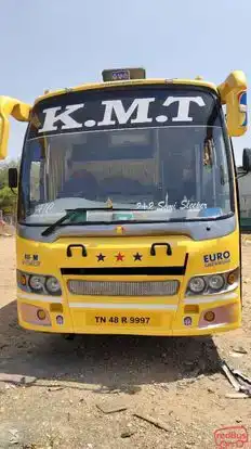 K.M Travels Bus-Front Image