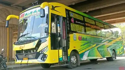 Gajal Travels Bus-Seats layout Image