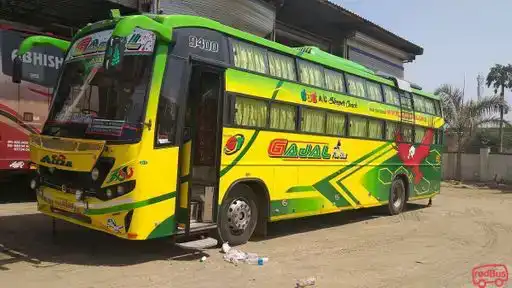 Gajal Travels Bus-Front Image
