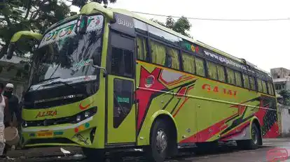 Gajal Travels Bus-Side Image