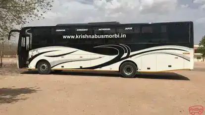 Krishna travels Bus-Side Image