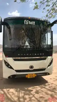 Krishna travels Bus-Front Image