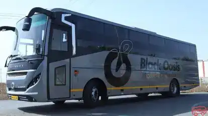 Black Oasis Tours and Travels Bus-Side Image