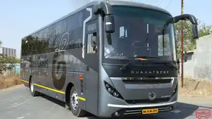 Black Oasis Tours and Travels Bus-Front Image