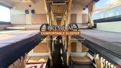 Laxmi holidays Bus-Seats layout Image