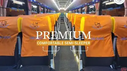 Laxmi holidays Bus-Seats layout Image