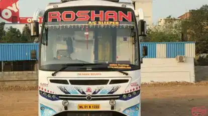 Roshan Tours and Travels Bus-Front Image