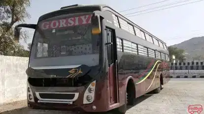 Gorsiya Travels Bus-Front Image