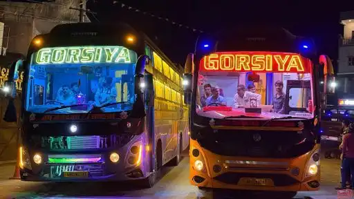 Gorsiya Travels Bus-Front Image