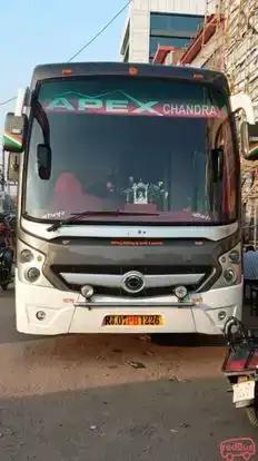 New Apex Chandra Travels Bus-Front Image