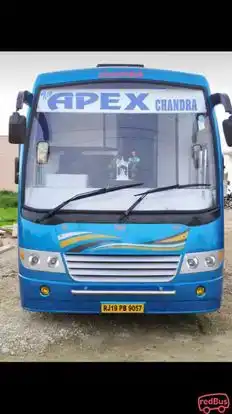 New Apex Chandra Travels Bus-Front Image