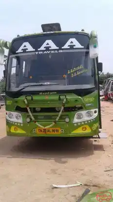 AAA Travels Bus-Front Image