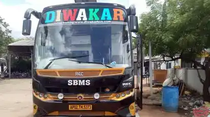 Diwakar Travels Bus-Front Image