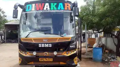 Diwakar Travels Bus-Front Image