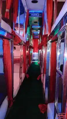 Indra Travels Bus-Seats layout Image