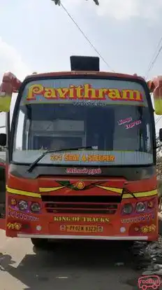 Pavithram Travels Bus-Front Image