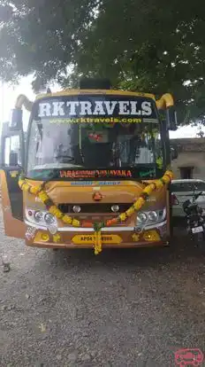 RK Travels Bus-Front Image