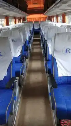 RK Travels Bus-Seats layout Image